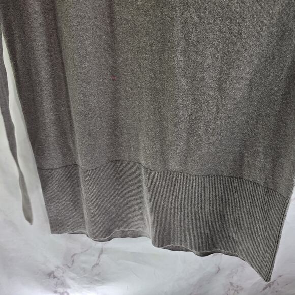 Rails Dress Womens Medium Brown Sweater Margot Midi Maxi Bow Cashmere - Picture 9 of 15